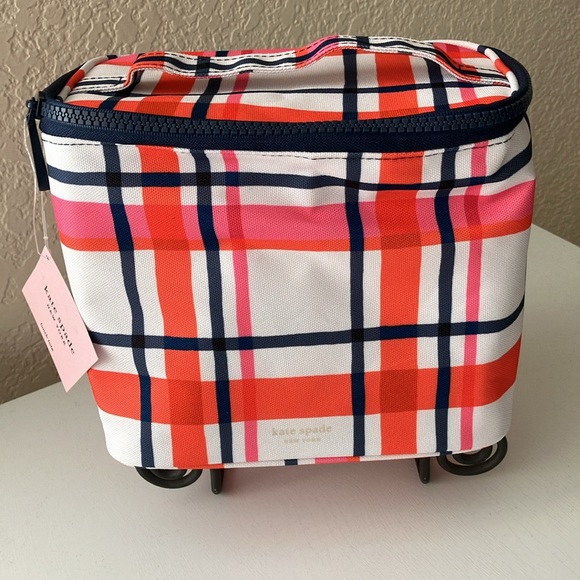 Kate Spade New York Spring Plaid Lunch Tote (NWT) - Picture 2 of 14